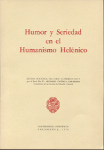 Humor y Seriedad en el Humanismo Helénico