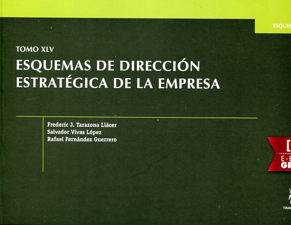 Esquemas de dirección estratégica de la empresa. 9788491195580