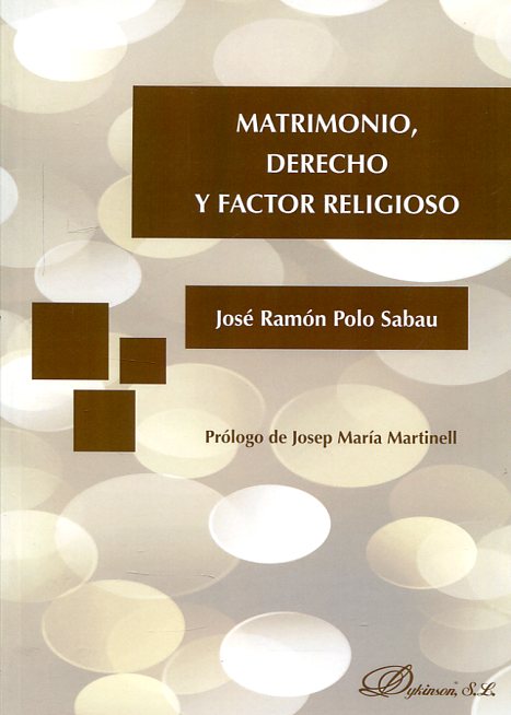 Matrimonio, Derecho y factor religioso