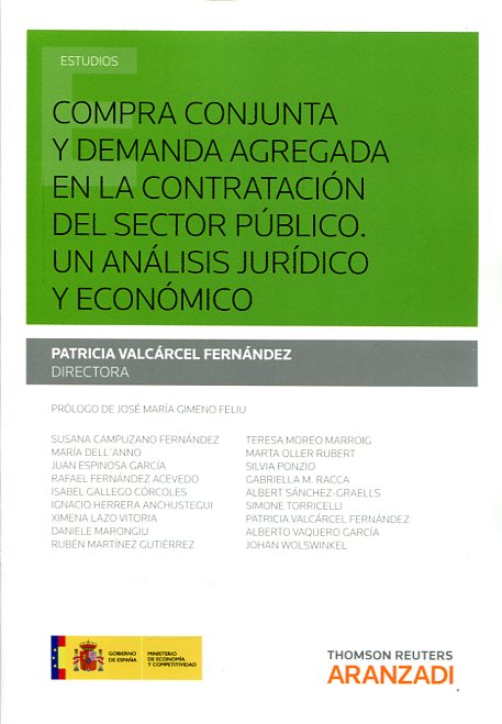 Compra conjunta y demanda agregada en la contratación del sector público. 9788490986165