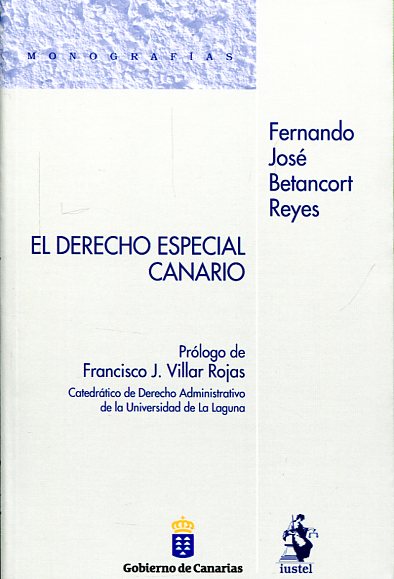 El Derecho especial canario