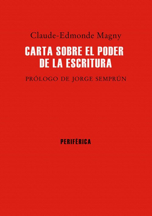 Carta sobre el poder de la escritura