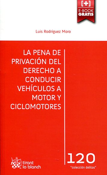 La pena de privación del derecho a conducir vehículos a motor y ciclomotores