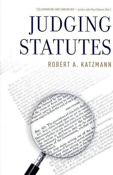 Judging statutes. 9780190263294