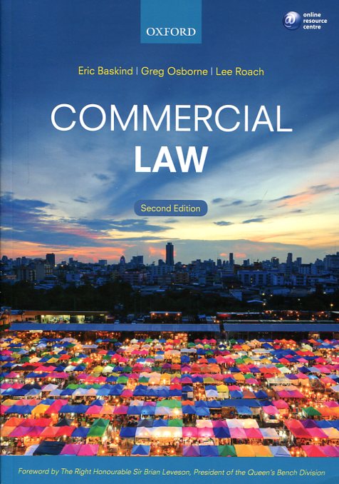 Commercial Law. 9780198729358