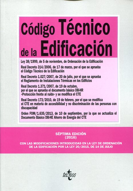 Código Técnico de la Edificación. 9788430968893