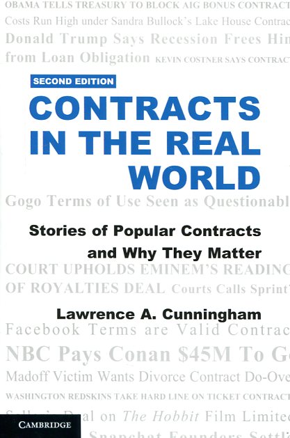 Contracts in the real world. 9781316506585