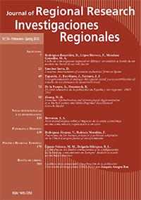Revista Investigaciones Regionales, Nº 34, año 2016. 100988513
