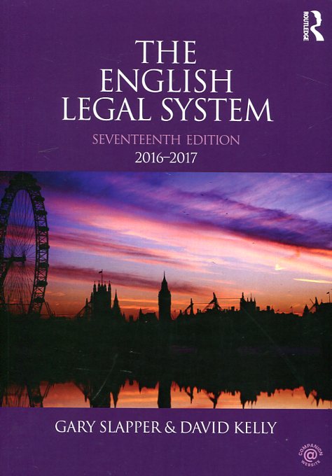 The english legal system 2016-2017. 9781138944459