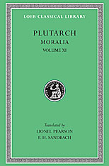 Moralia, Volume XI: On the Malice of Herodotus. Causes of Natural Phenomena. 9780674994690