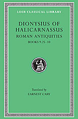 Roman Antiquities, Volume VI: Books 9.25-10. 9780674994164
