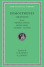 Orations, Volume VII: Orations 60-61: Funeral Speech. Erotic Essay. Exordia. Letters