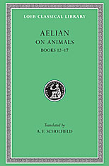 On Animals, Volume III: Books 12-17. 9780674994942