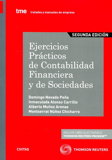 Ejercicios prácticos de contabilidad financiera y de sociedades. 9788491357797