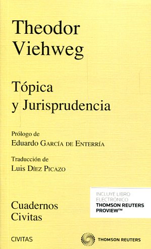 Tópica y jurisprudencia. 9788491358497