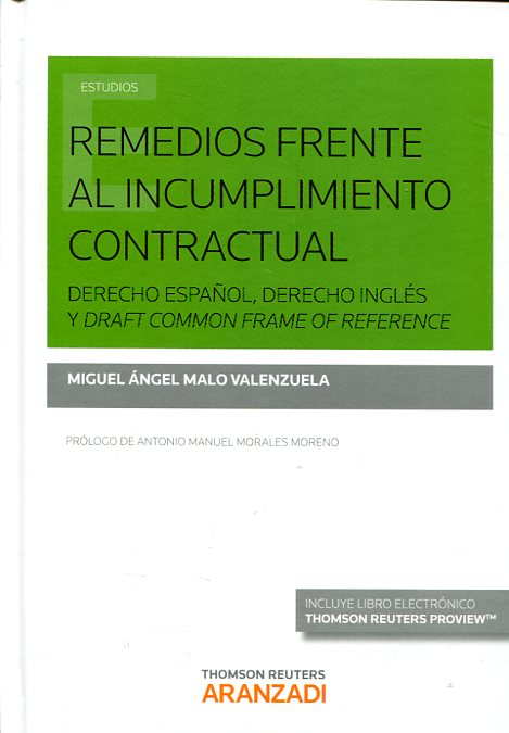 Remedios frente al incumplimiento contractual