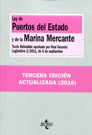 Ley de Puertos del Estado y de la Marina Mercante. 9788430969159