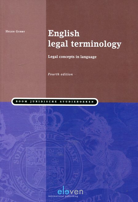 English legal terminology. 9789462366046
