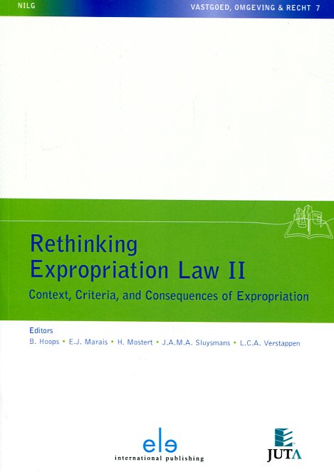 Rethinking expropriation Law II. 9789462366329