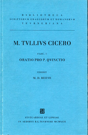 M. Tulli Ciceronis Scripta quae Manserunt Omnia. 100676791