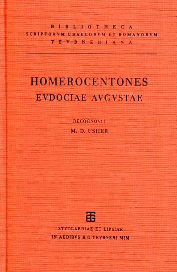 Homerocentones Eudociae Augustae. 9783519013181