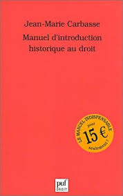 Manuel d'introduction historique au droit. 9782130525592