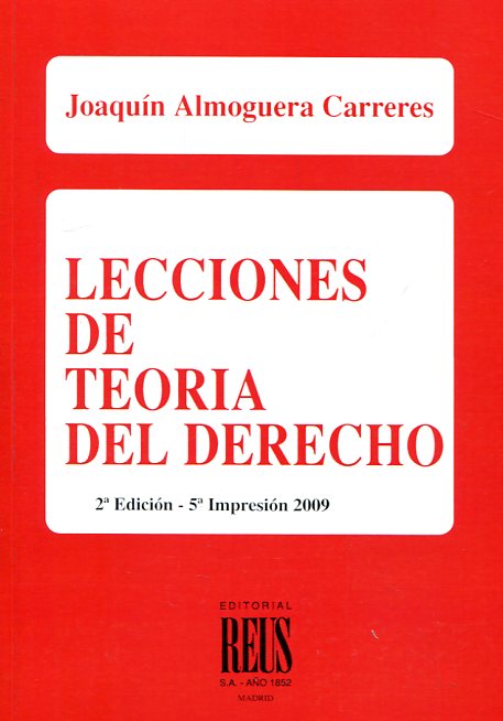 Lecciones de teoría del Derecho