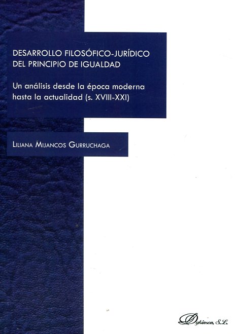 Desarrollo filosófico-jurídico del principio de igualdad