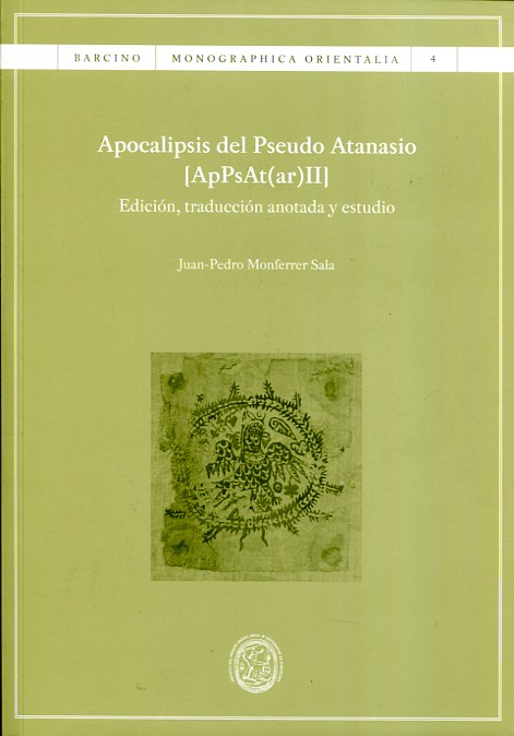 Apocalipsis del Pseudo Atanasio . 9788447539673