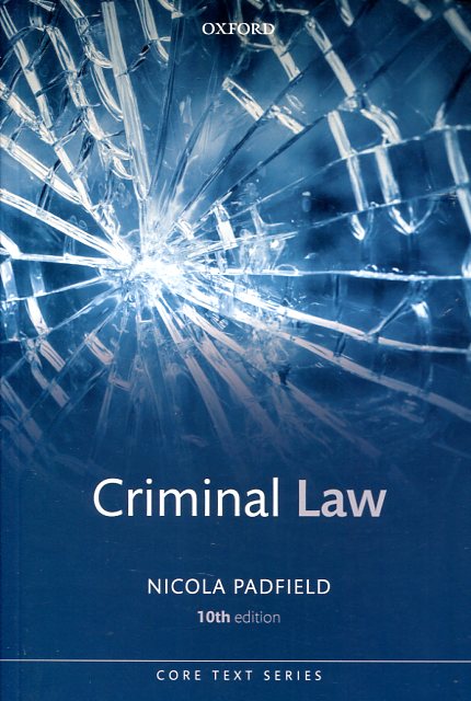 Criminal Law. 9780198778318