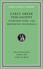 Early Greek Philosophy. 9780674996540
