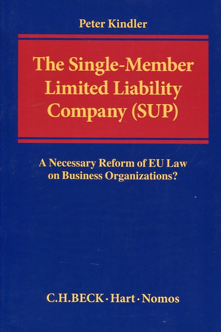 Single-member Limited Liability Company (SUP) . 9781509907199