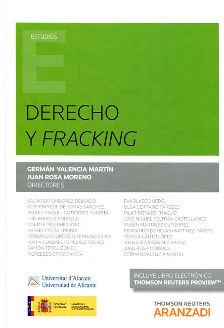 Derecho y fracking. 9788490994900