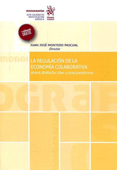 La regulación de la economía colaborativa. 9788491435082