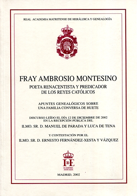 Fray Ambrosio Montesino. 100683907