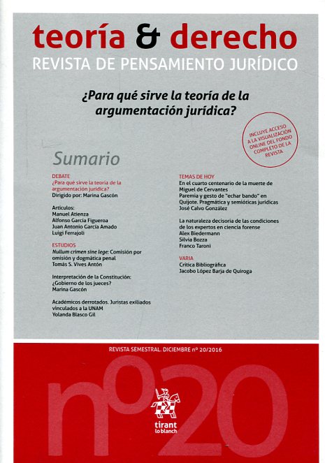 ¿Para qué sirve la teoría de la argumentación jurídica?. 100998721