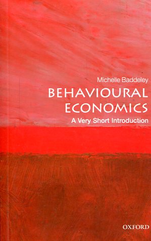 Behavioural economics. 9780198754992
