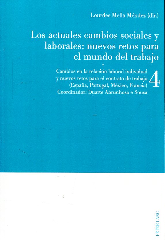 Los actuales cambios sociales y laborales. 9783034328586