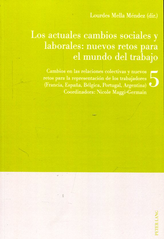 Los actuales cambios sociales y laborales. 9783034328623