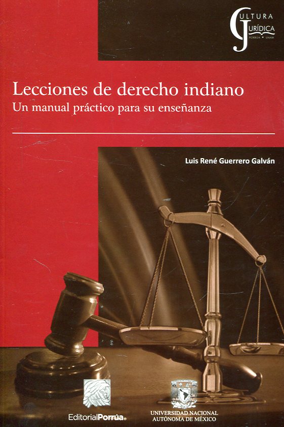 Lecciones de Derecho indiano. 9786070923074