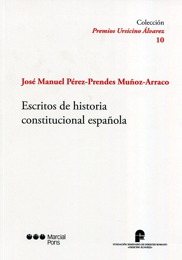 Escritos de historia constitucional española. 9788491234074