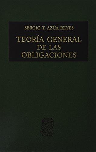 Teoría General de las obligaciones. 9789700745848