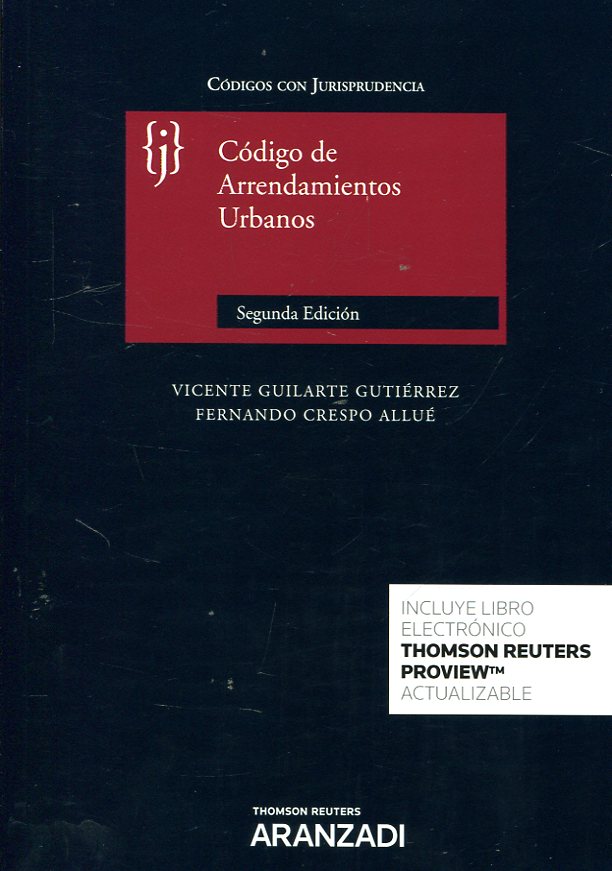 Código de Arrendamientos Urbanos. 9788491774693