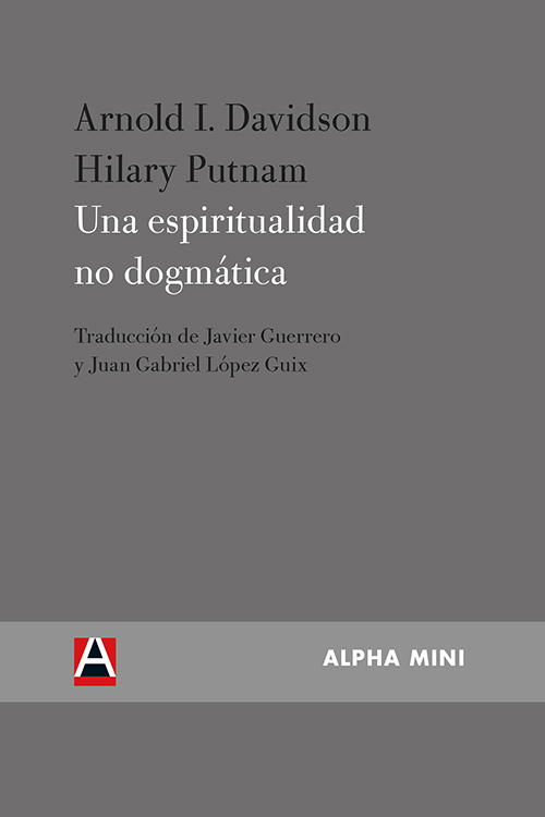 Una espiritualidad no dogmática. 9788494742316