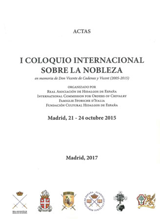 I Coloquio Internacional sobre la Nobleza . 9788494405587