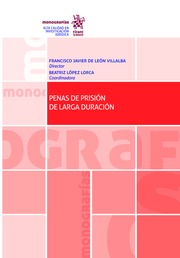 Penas de prisión de larga duración. 9788491692133