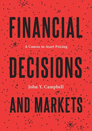Financial decisions and markets. 9780691160801