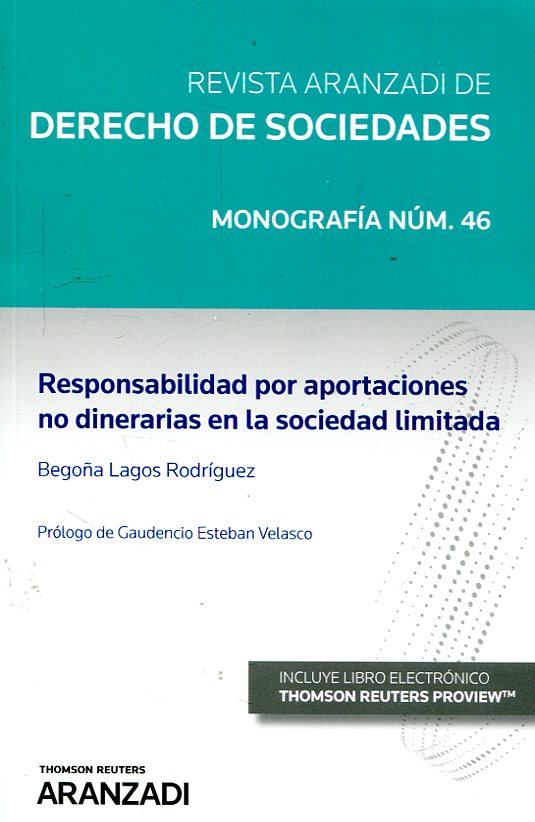 Responsabilidad por aportaciones no dinerarias en la Sociedad Limitada. 9788491775218