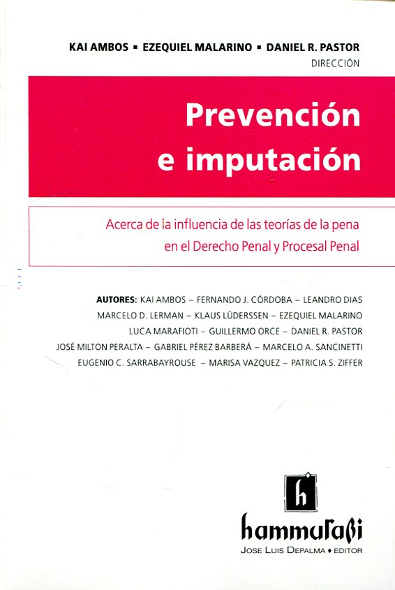 Prevención e imputación