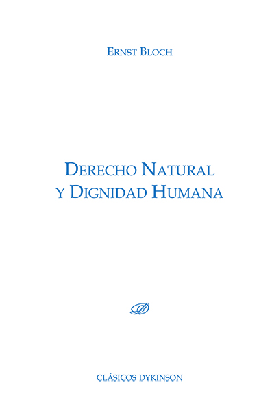 Derecho natural y dignidad humana